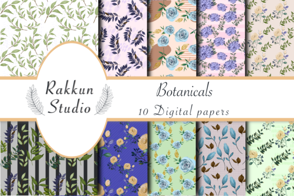 Botanical Seamless Patterns: A Designer's Review of Fresh Graphics