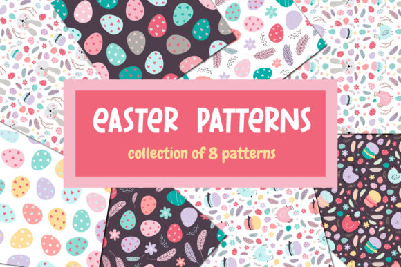 Easter Seamless Patterns: Fresh Graphics for Local Brand Identity