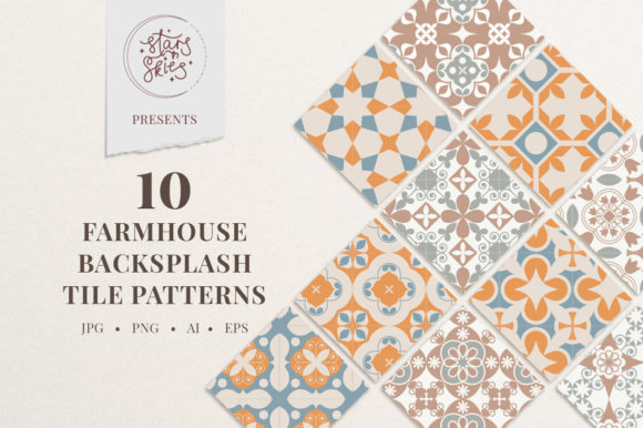 Farmhouse Backsplash Tile Patterns: A Designer's Review of Graphics and Patterns