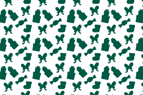 Green Christmas Patterns: A Review for Graphics and Commercial Use