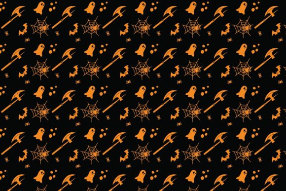Halloween Patterns Icon-183: A Practical Review for Graphics and Patterns