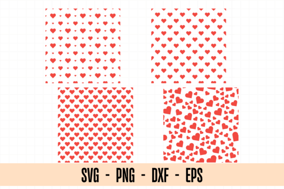 Heart Seamless Patterns: Elevating Graphics and Editorial Design