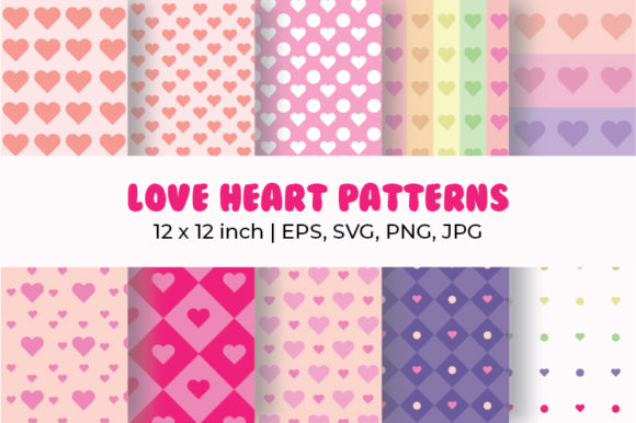 Love Heart Patterns: A Review for Graphics and Patterns Sellers