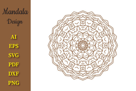 Mandala Design for Patterns V.1: A Smart Graphics Pick for Sellers