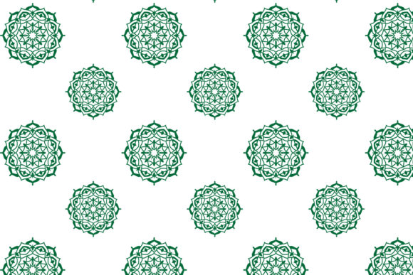 Mandala Green Patterns: A Designer's Review for Modern Graphics