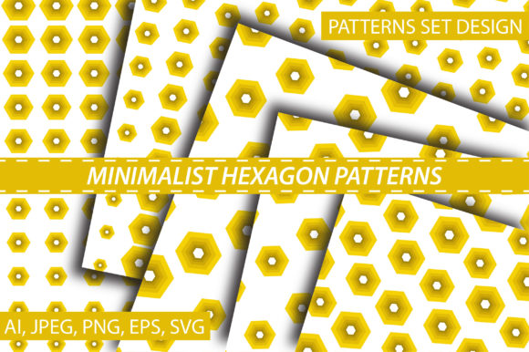 Minimalist Hexagon Patterns: Essential Graphics for Handmade Crafts
