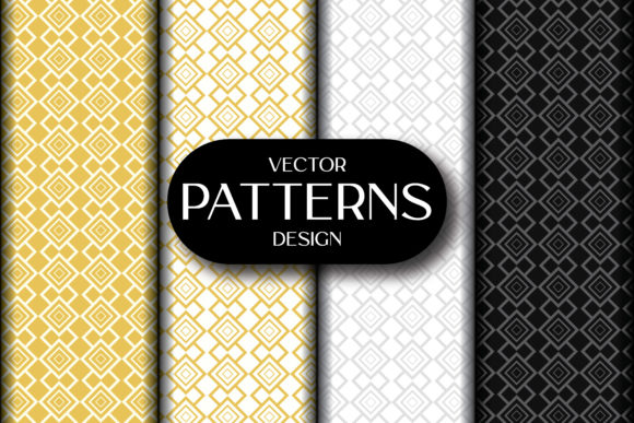 Patterns Design Set in Premium Colors for Graphics
