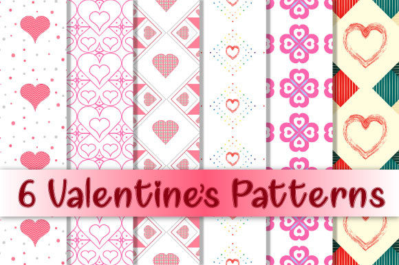 Valentin s Patterns Design: Premium Graphics for Branding