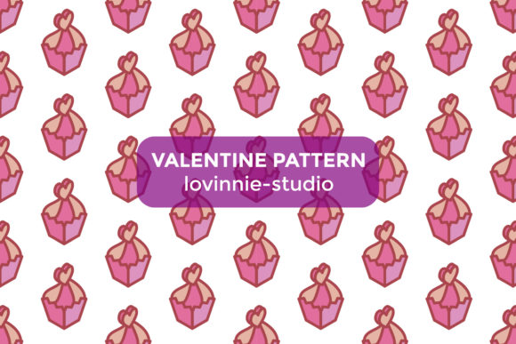 Valentine Patterns Graphics for Seasonal Branding